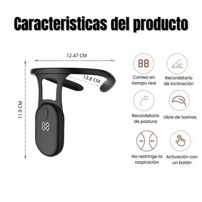 Corrector de postura inteligente